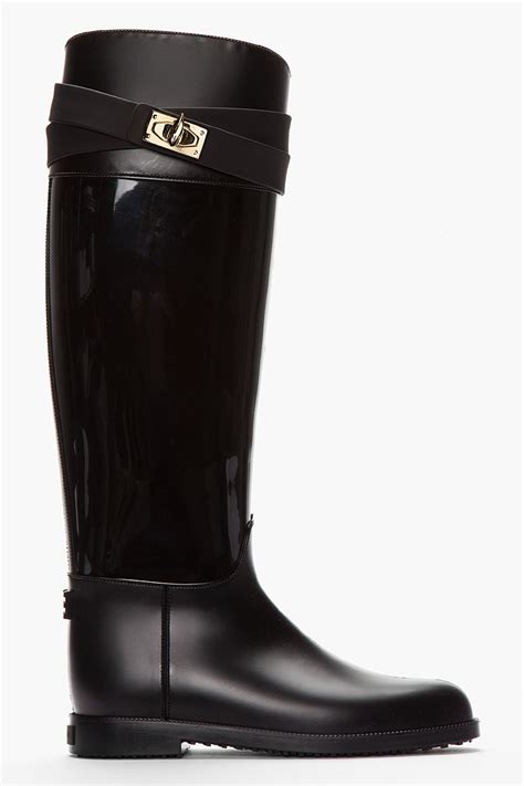 givenchy rubber rain boots|givenchy shark boots on sale.